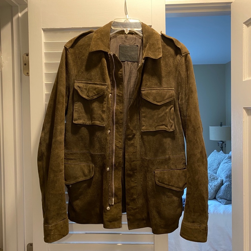 Men’s Allsaints Leather Jacket Small